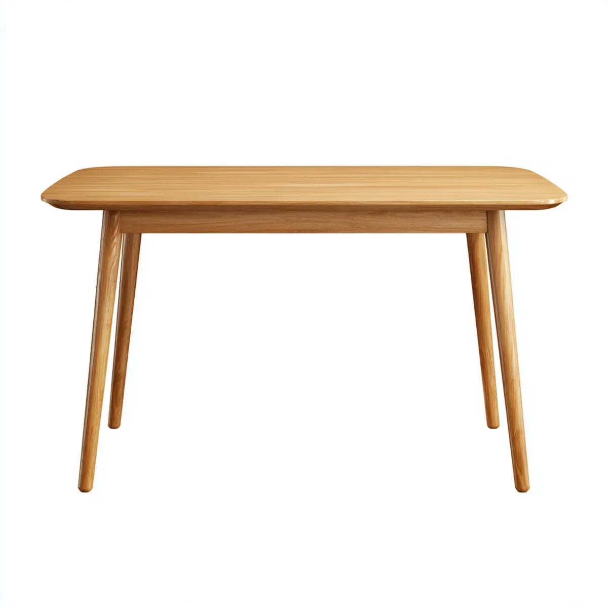 Stół jadalny Drzewo gumowe drewno lite naturalna 120 x 70 x 75 cm prostokątny